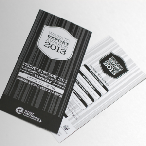 Waikato Export Awards - Export New Zealand - graphic-design services Hamilton