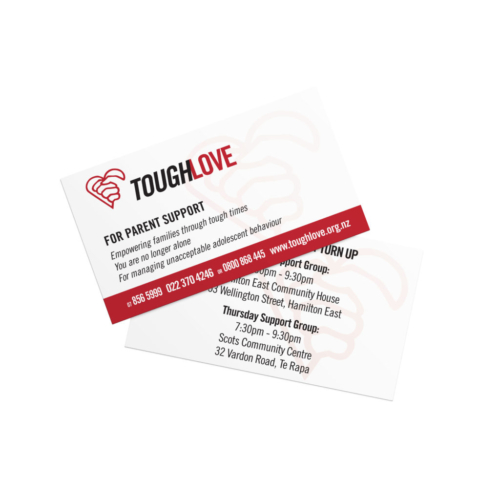 Tough Love Business Cards