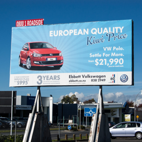 VW Polo Billboard Design