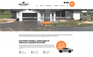 Concrete Business Website Design